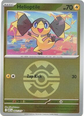 Helioptile · Quick Ball