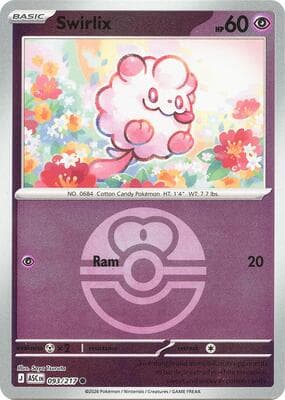 Swirlix · Love Ball Ascended Heroes #93