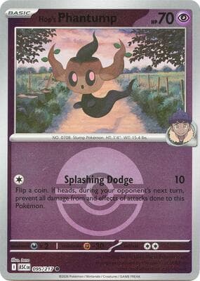 Hop's Phantump · Poke Ball Ascended Heroes #95