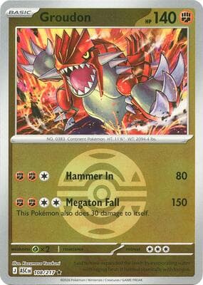 Groudon · Dusk Ball