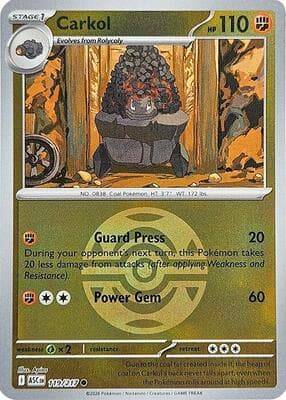 Carkol · Dusk Ball Ascended Heroes #119