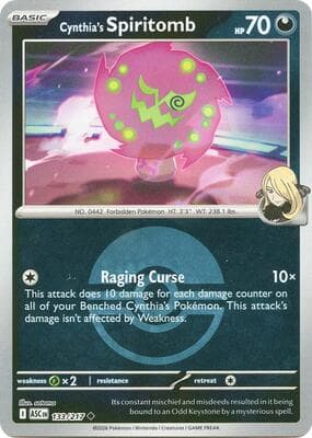 Cynthia's Spiritomb · Poke Ball Ascended Heroes #133
