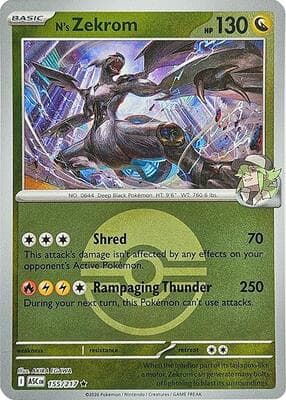 N's Zekrom · Poke Ball