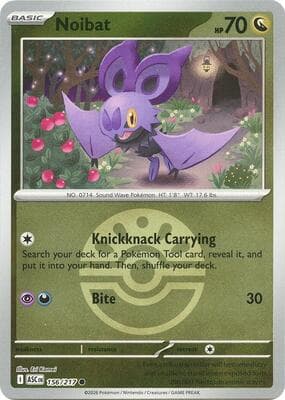 Noibat · Friend Ball Ascended Heroes #156