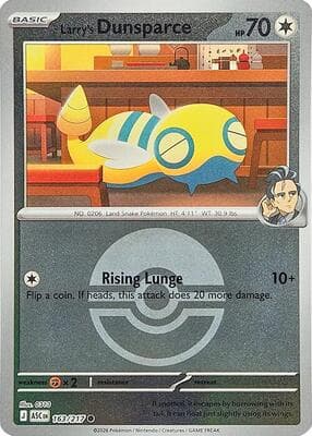Larry's Dunsparce · Poke Ball Ascended Heroes #163