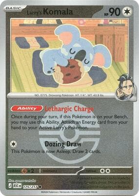 Larry's Komala · Poke Ball