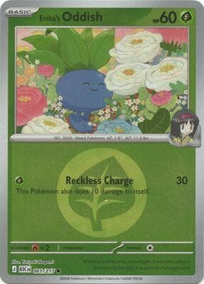 Erika's Oddish · Energy Symbol Pattern