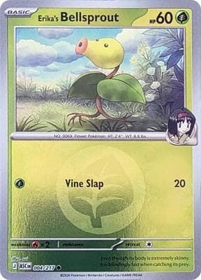 Erika's Bellsprout · Energy Symbol Pattern Ascended Heroes #4