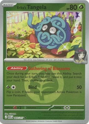 Erika's Tangela · Energy Symbol Pattern Ascended Heroes #7