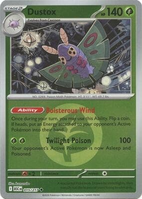 Dustox · Energy Symbol Pattern Ascended Heroes #15