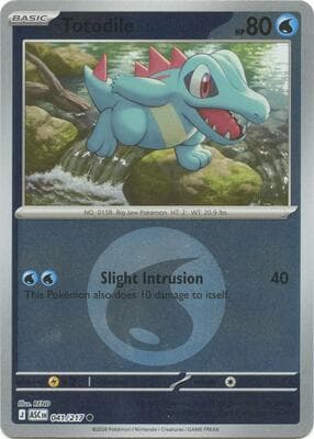 Totodile · Energy Symbol Pattern Ascended Heroes #41