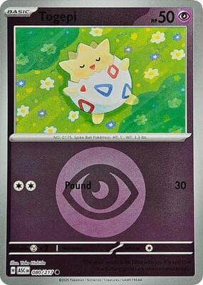Togepi · Energy Symbol Pattern Ascended Heroes #80