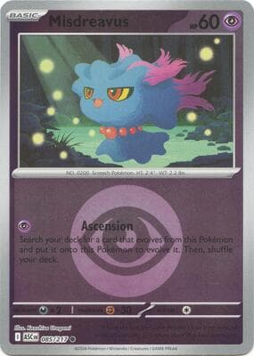 Misdreavus · Energy Symbol Pattern Ascended Heroes #85