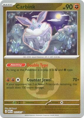 Carbink · Energy Symbol Pattern Ascended Heroes #117