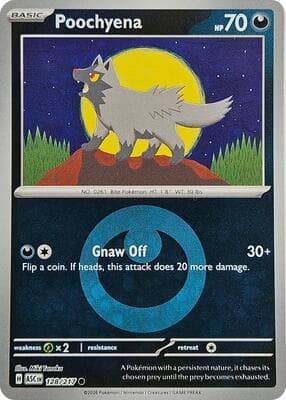 Poochyena · Energy Symbol Pattern Ascended Heroes #128