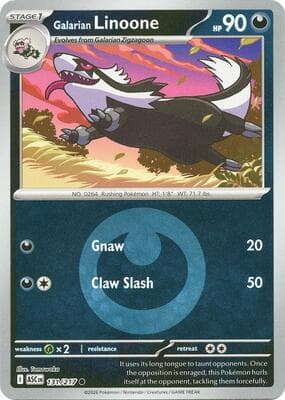 Galarian Linoone · Energy Symbol Pattern Ascended Heroes #131