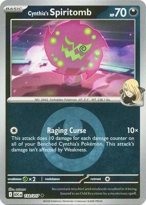 Cynthia's Spiritomb · Energy Symbol Pattern