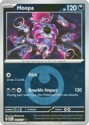 Hoopa · Energy Symbol Pattern Ascended Heroes #141