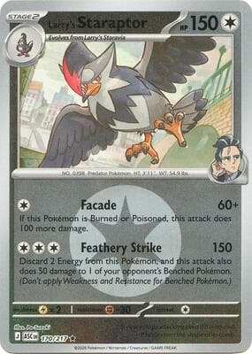 Larry's Staraptor · Energy Symbol Pattern Ascended Heroes #170
