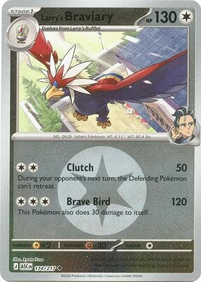 Larry's Braviary · Energy Symbol Pattern Ascended Heroes #174