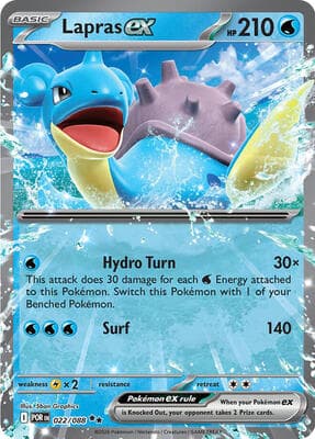 Lapras ex Perfect Order #22