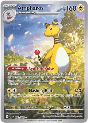 Ampharos Chaos Rising #90