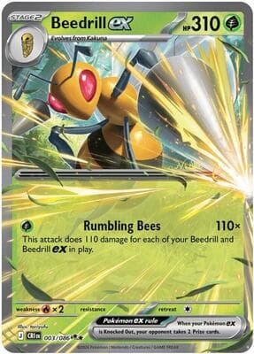 Beedrill ex Chaos Rising #3