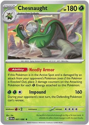 Chesnaught Chaos Rising #7
