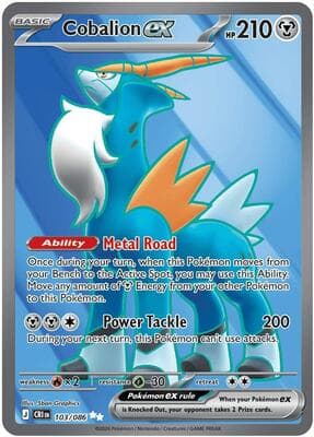 Cobalion ex Chaos Rising #103