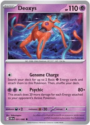 Deoxys Chaos Rising #31