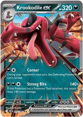 Krookodile ex Chaos Rising #55