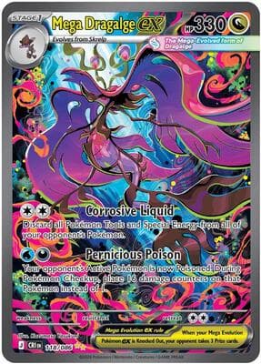 Mega Dragalge ex Chaos Rising #118