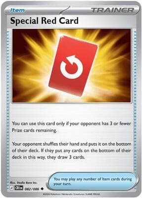 Special Red Card Chaos Rising #82