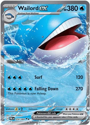 Wailord ex Pitch Black #16