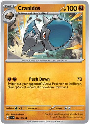 Cranidos Pitch Black #44