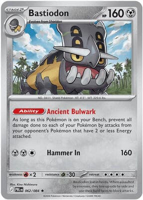 Bastiodon Pitch Black #62