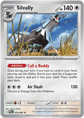 Silvally Pitch Black #70