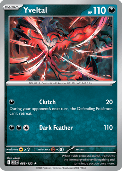 Yveltal Mega Evolution #88