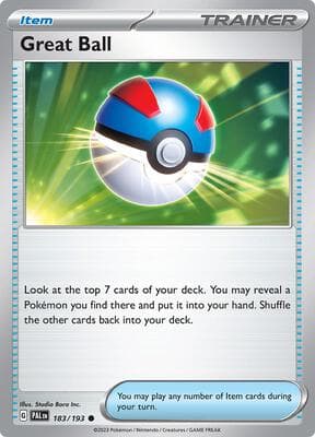 Great Ball Paldea Evolved #183