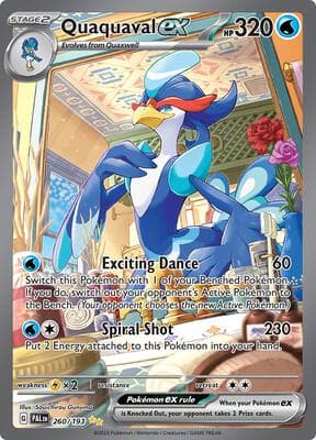 Quaquaval ex Paldea Evolved #260