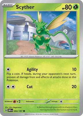 Scyther Obsidian Flames #4
