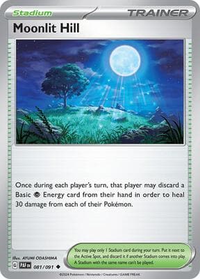 Moonlit Hill Paldean Fates #81