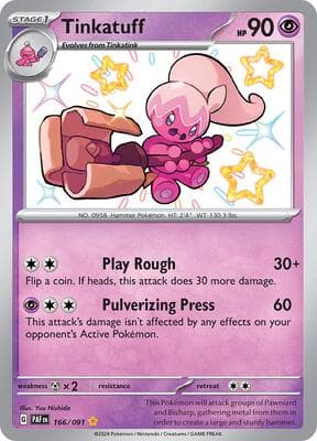 Tinkatuff Paldean Fates #166