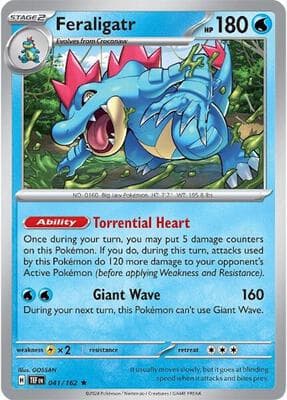 Feraligatr Temporal Forces #41