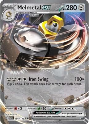Melmetal ex Stellar Crown #105
