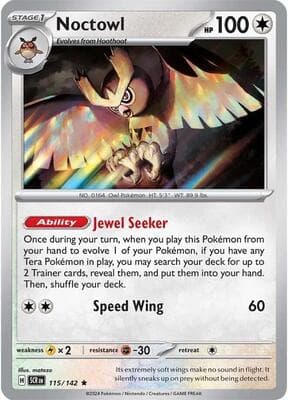 Noctowl Stellar Crown #115