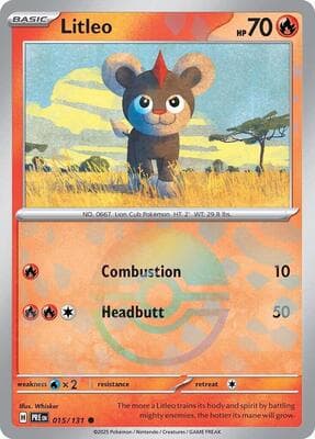 Litleo · Poke Ball Pattern