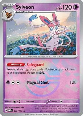 Sylveon (Poke Ball Pattern) Prismatic Evolutions #40