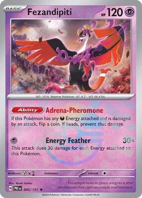 Fezandipiti (Master Ball Pattern) Prismatic Evolutions #45