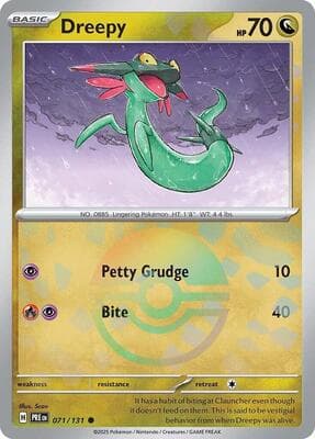 Dreepy (Master Ball Pattern) Prismatic Evolutions #71